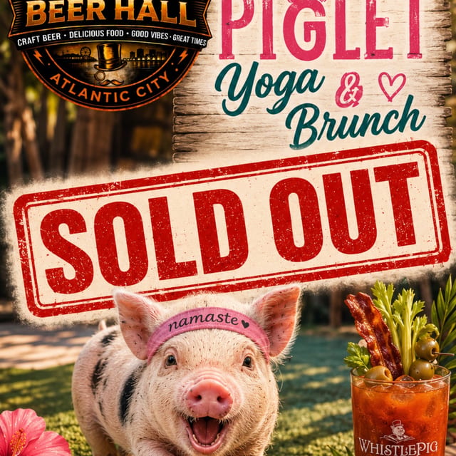 🐷 PIGLET YOGA & BRUNCH IS SOLD OUT! 🧘‍♀️🥂