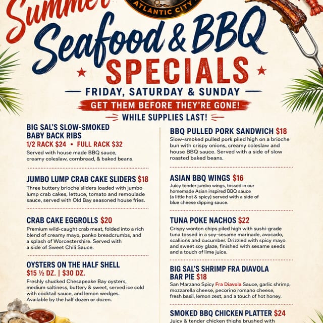 Fridays, Saturdays & Sundays all August long