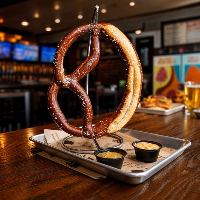 Pennsylvania Ave. Soft Pretzel.