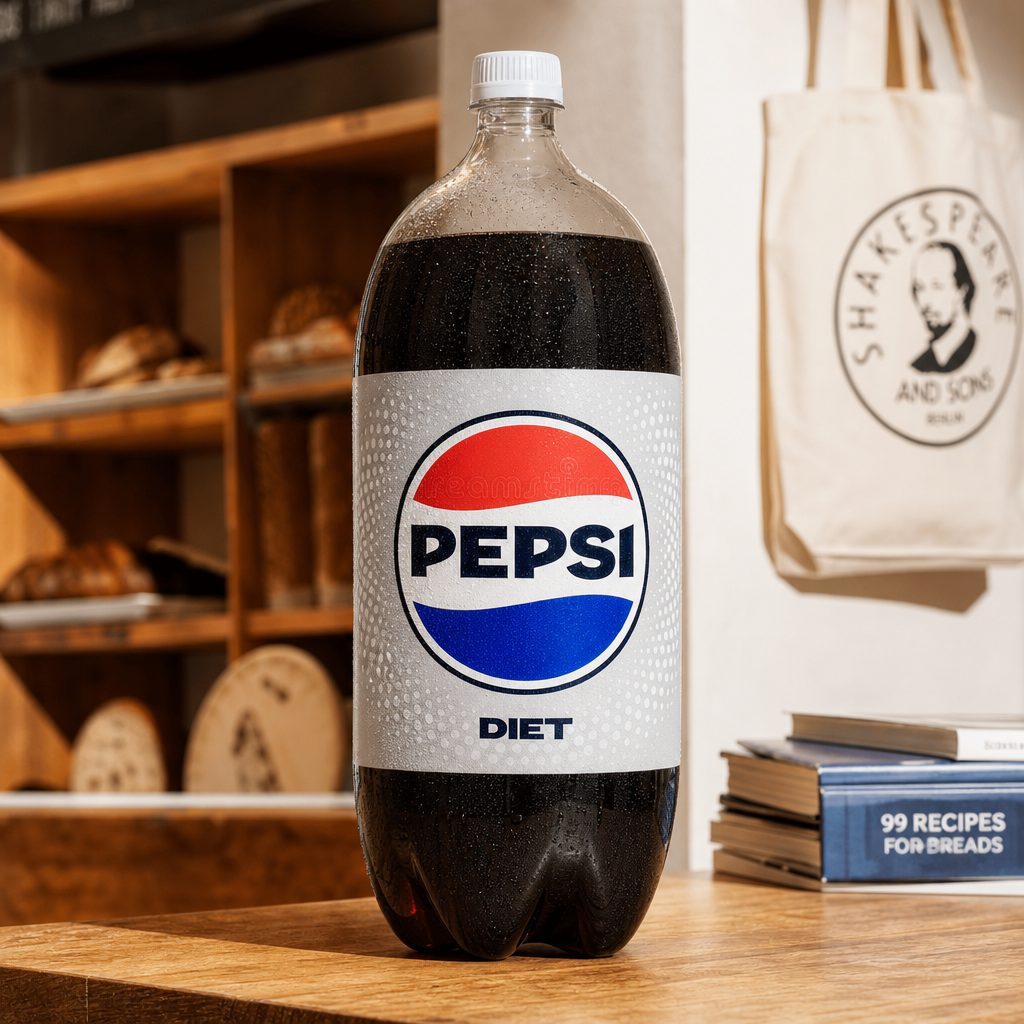 2 Liter Diet Pepsi.
