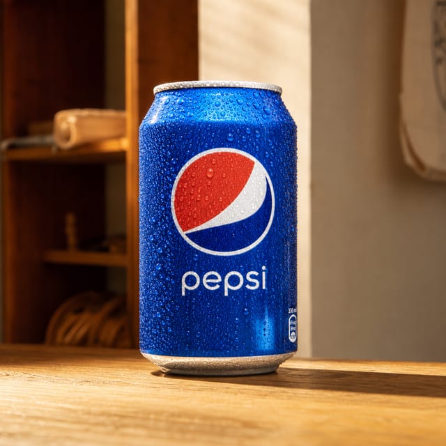 Can Soda, Pepsi.