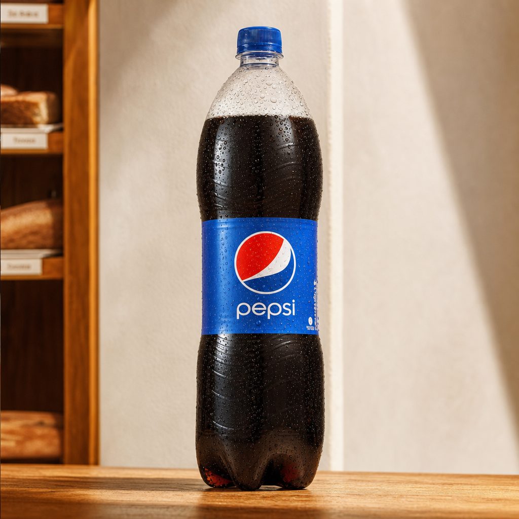 2 Liter Pepsi.