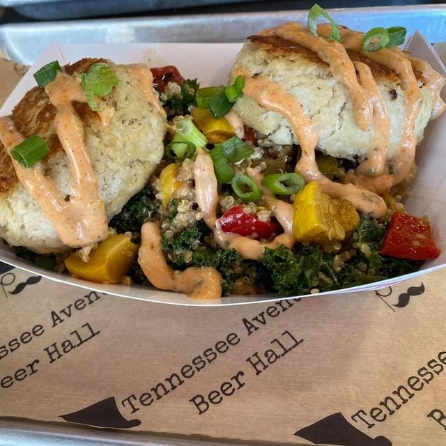 Crab Cake Platter